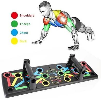 LIVOX 14 in 1 Foldable Push up Boards for men| Push Up Stand for Home Workout Push-up Bar