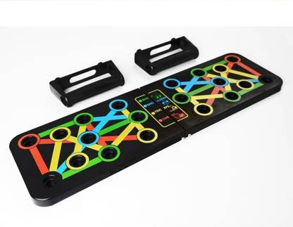 GJSHOP Stand Board Strong Grip Handle for Chest Press, Gym & Home Exercise Push-up Bar
