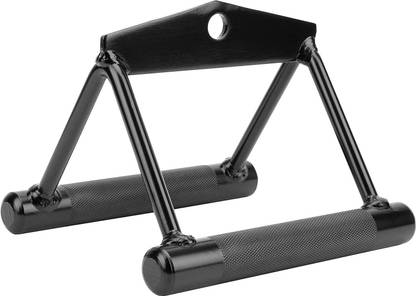 gamers hub Double D Row Handle Cable Machine Attachment for Gym, V Bar Cable Attachment Multi-training Bar