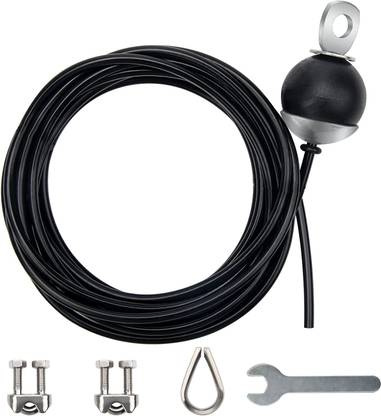 LCARNO Adjustable Home Gym Cable Pulley System Replacement Fitness Cable for Pulley Multi-training Bar