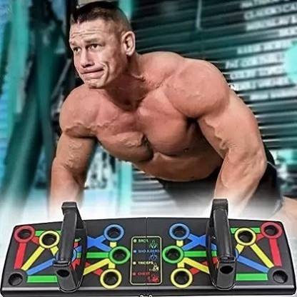 HOIGADGETS multiple positions & angles Push Up Stand for Chest Press Push-up Bar (Black) Push-up Bar