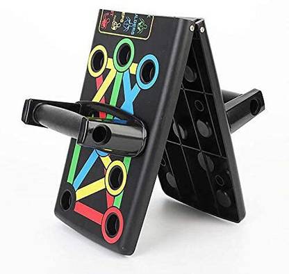 LIVOX 9 in 1 Color Coded Push Up Board System Push-up Bar Push-up Bar ( Push-up Bar