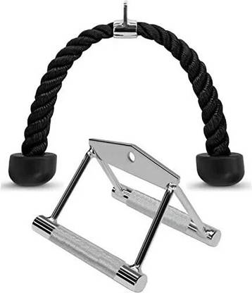 ABSSports Rowing Handle With Tricep Rope Multi-training Bar