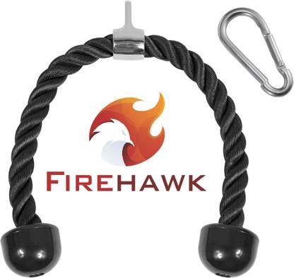 Firehawk Tricep Rope Cable Attachment 27 Exercise Machine Attachments Pulley System Multi-training Bar