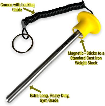 LCARNO 1 Weight Stack Pin for Commercial Gym or Home Gym Pin Insert Multi-training Bar