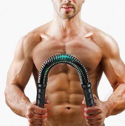 TRIMMO 20 kg Power Twister Bar Exercise Equipment for Upper Body and Arm Strengthening Multi-training Bar