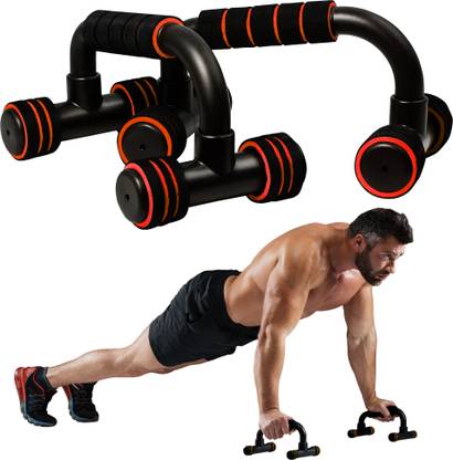 YIXTY Push Up Bar Gym Exercise Equipment Pushup Handles with Cushioned Foam Grip Push-up Bar