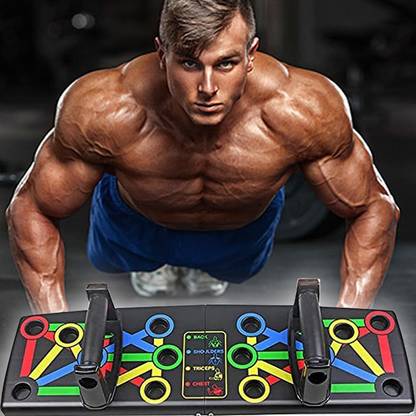 Swinburne NSPA75_Pushup System Board for Chest, Triceps, Back, Shoulders Muscle Exerciser Multi-training Bar