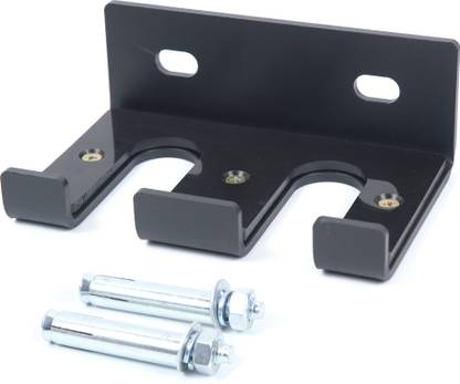 KOBO 2 Bar Wall Mounted Vertical Barbell Holder for Olympic Bars | Barbell Rack Stand Weight Lifting Bar