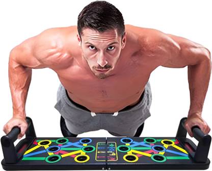 SIXTEEN Push Up Board Stand for Gym| Color Coded Board for Different Types of Push Ups Push-up Bar