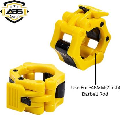 ABSSports Barbell Lock Bar Collars Clamps olympic Multi-training Bar