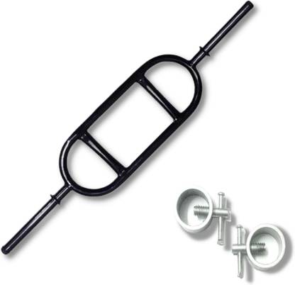 FIRE FITNESS home gym equipment Rod for Bicep and tricep Extension Oval Rod Weight Lifting Bar