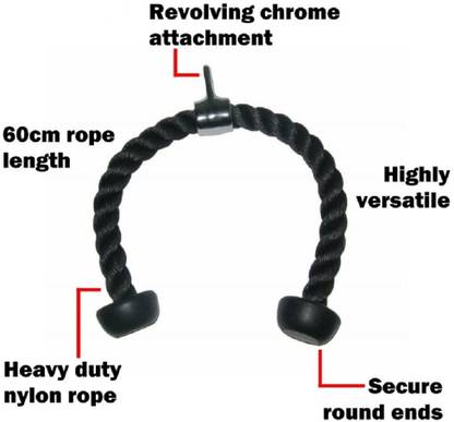 Explode Biceps Triceps Rope Triceps Bar for Fitness Workouts Triceps Bar