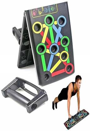 Camperdown 9 in 1 Body Building Push Up Rack Fitness Equipment Chest/Arm Muscle Push-up Bar Push-up Bar