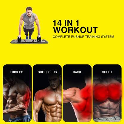 HOIGADGETS Multi-Function Board,Carbon Fiber Multi-training Bar Push-up Bar