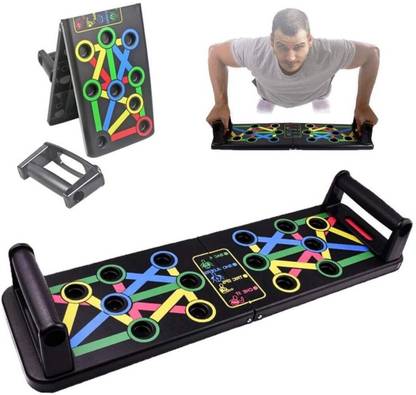 fit bro Pushup Board, 15 in 1 Push up board for men, push up bar, push up stand Push-up Bar