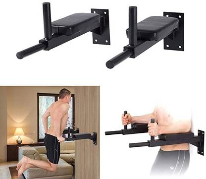 KANG Wall Mounting Bar for Dips, Leg Raise and Multiple Exercises Dip Station