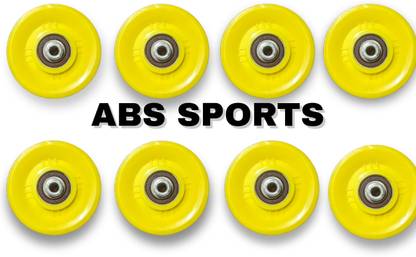 HACKERX 8 Pcs Pulley Wheel Pure Natural Material Replace For Gym Machine Part. Multi-training Bar