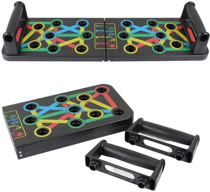 REWIRE Portable Push Up Board System, 14-in-1 Body Building Exercise Tools Push-up Bar