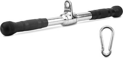 ABSSports Curl Bar Zig Zag Handle / Triceps Straight Bar / Triceps V Shaped Bar COMBO Set. Multi-training Bar