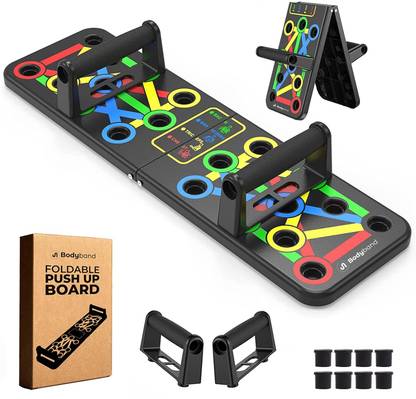 BODYBAND Pushup Bar Stand Push Up Boards Push Up Exercise Equipment Gym Kit for Men Women Push-up Bar
