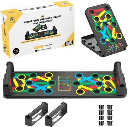 PRO365 15 in 1 Push Up Board Body Building, Board Training for Men & Women Floor Training Bar