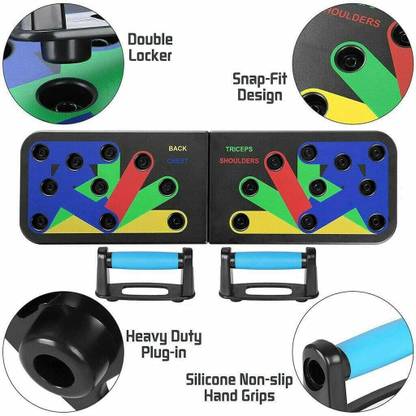 R J BROTHERS Pushup Bord/14 in 1 Body Building Exercise Tools/ Workout For Men Women Fitness Push-up Bar