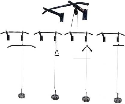IBS Home Gym Equipment Weight Cable Pulley System Gym attachemnt Weight Loading pin Pull-up Bar