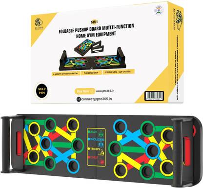 PRO365 Premium Push Up Board With Multiple Angular Positions Home gym equipment Floor Training Bar