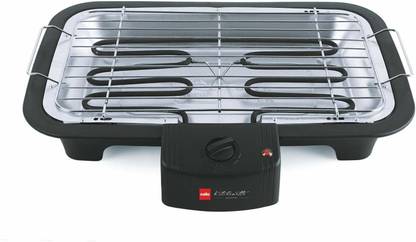 Cello PortablePicnicCharcoalBarbequeGrill&Tandoorwith4SkewersWoodenHandle Electric Grill