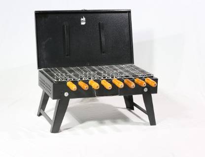 GoGrill PortablecharcoalBBQgrillwith8skewersand1grillBBQ-3 Charcoal Grill