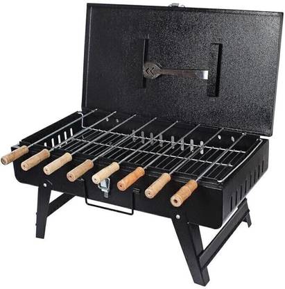 HOTCHEF 4mmSquare&StrongTandoorSteelSticks Charcoal Grill