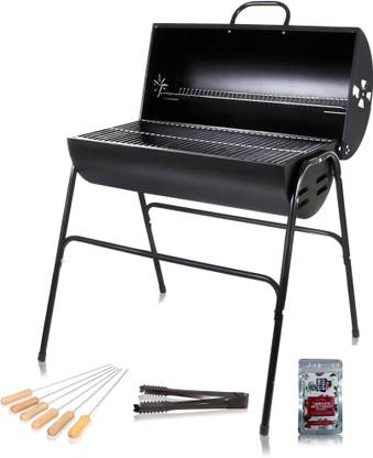 Peng Essentials SmartStyleFoldingCompactPicnicBarbequeGrill Charcoal Grill