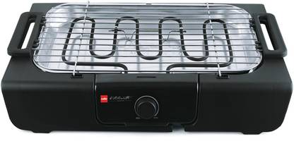 Cello Ultra Prime Barbeque Grill with 5 Stainless Steel Skewers 2000 W | Non Stick | Electric Grill