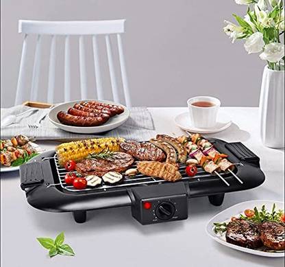 AKHAND SELSA Electric Barbecue Grill Smokeless Indoor/Outdoor Portable Kitchen BBQ Grill Electric Tandoor