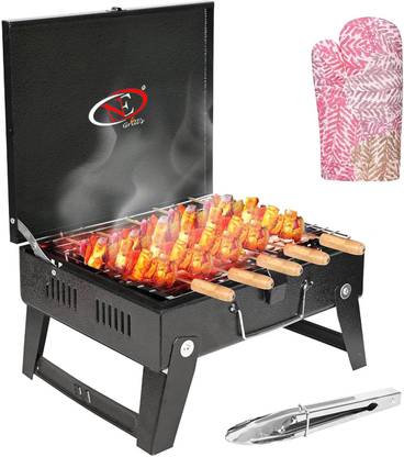 NE GRILLS WoodenhandleSkewersShishKebabGrillingSkewersBBQ-5680SticksGrillTools Charcoal Grill