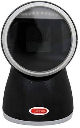 Retsol USB 1D 2D QR Code PD-3000 Omni-Directional Barcode Scanner