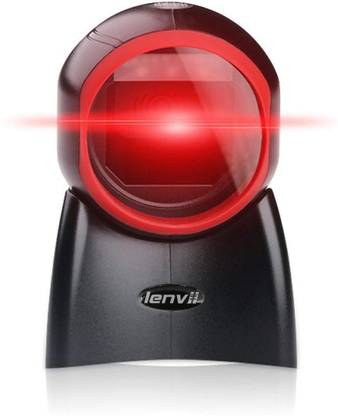 LENVII USB Barcode Reader E655 Desktop QR Code Scanner 2D Camera Barcode Scanner