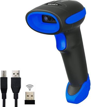 HENEX HC-3208R Bluetooth 2D Barcode Scanner 3-IN-1 (Bluetooth/Wired /Wireless) QR Code Scanner 2D Camera Barcode Scanner