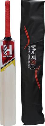 Heega Warrior Pre Knocked (8000 Knocks) Harrow English Willow Cricket  Bat For 12 - 14 Yrs