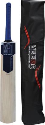 Heega HX-509 Kahmiri Willow bat for Leather Balls Size (5/6 / Harrow/SH/LH) Kashmir Willow Cricket  Bat For 15+ Yrs