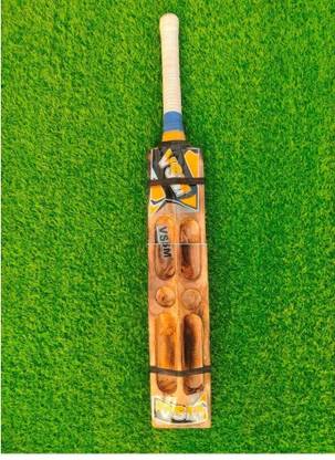 VSM PAL 4 Capsule 2 Band Scoop Double Blade Burn Full size With tatron cover Poplar Willow Cricket  Bat For 15+ Yrs
