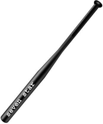 rajshree enterprises meerut RJM Heavy Duty Natural Wood Baseball Bat Self Defense classic baseball {black} Willow Baseball Bat For 15+ Yrs