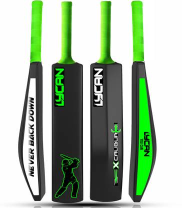 LYCAN Full Size Hard For age 15+ PVC/Plastic Cricket  Bat For 15+ Yrs