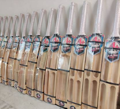 ANJNEY Aplus hard tennis Kashmir Willow Cricket  Bat For 15+ Yrs