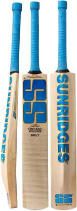 SS Kw0200 Vintage Bolt Cricket Bat with Massive Ton Edges Kashmir Willow Cricket  Bat For 15+ Yrs