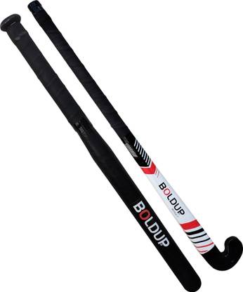 BOLDUP Wooden Baseball bat & Hockey stick Combo Solid Sports Ideal for self Defence Willow Baseball  Bat For 15+ Yrs