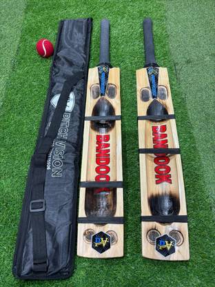 EWSPORTS Bandook Light Weight Double Blade Cricket Bat (1kg) English Willow Cricket  Bat For 15+ Yrs