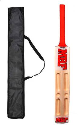 Kansal MBF Scoop Popular Willow Premium Cricket Bat With Bat Cover Poplar Willow Cricket Bat For 15+ Yrs