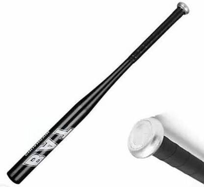 HouseOfCommon rajshree enterprises 6--24 black-528 Heavy Duty Natural Wood Baseball Willow Baseball  Bat For 15+ Yrs